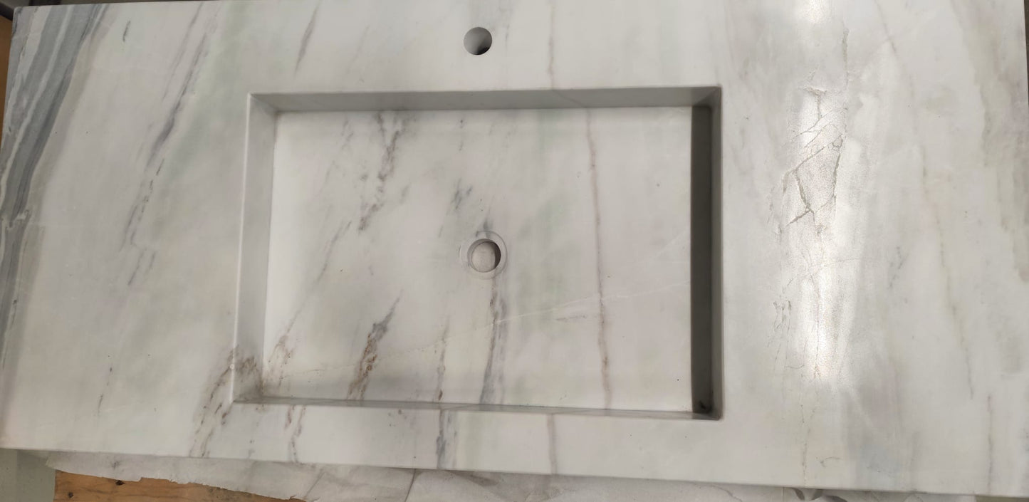 Waschbecken XXL Carrara