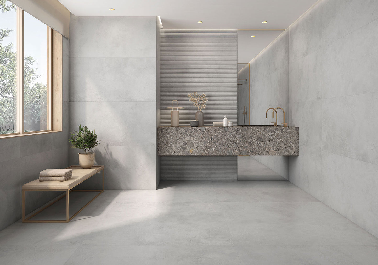 XXL FLiese Ziro Blanco Navarti 120x240cm
