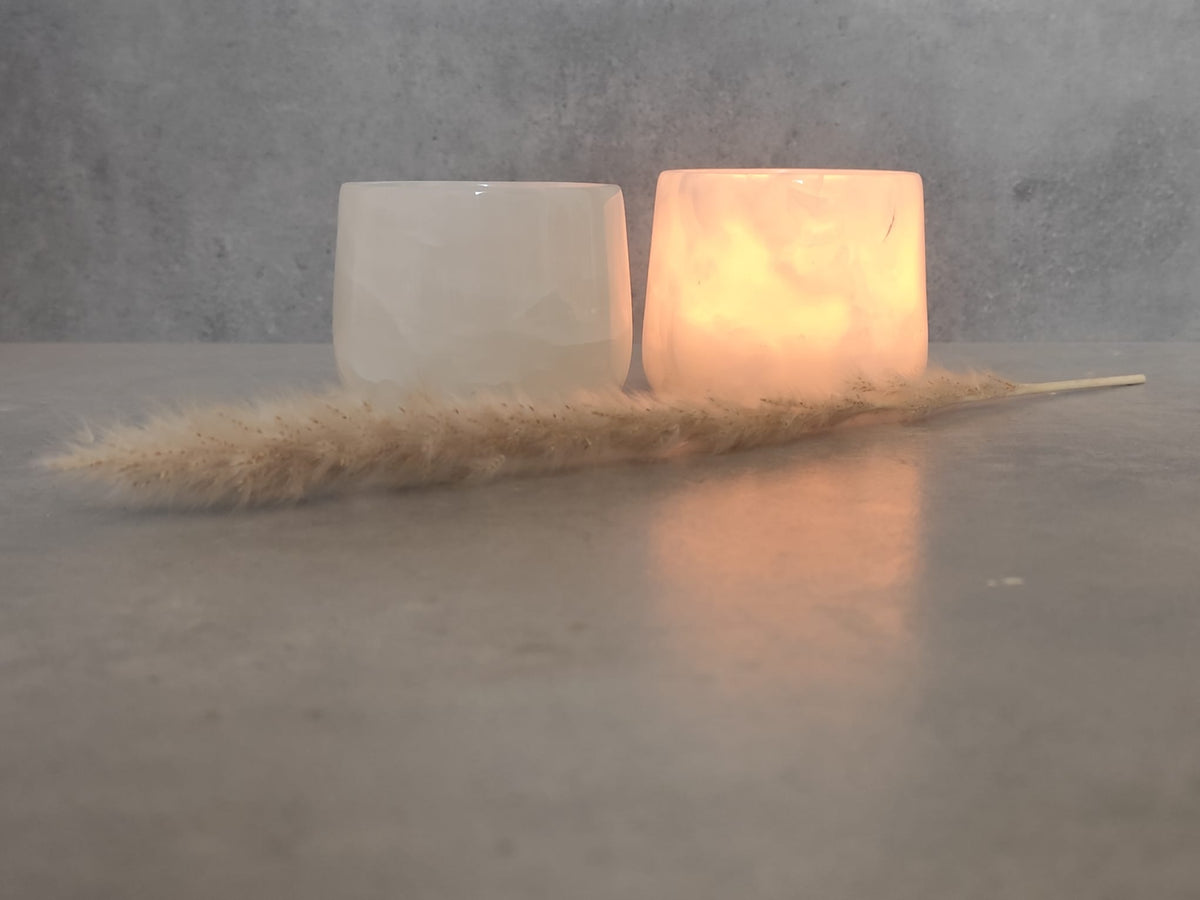 Onyx Teelicht "Seelenglanz"
