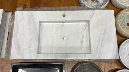 Waschbecken XXL Carrara