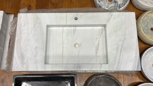 Waschbecken XXL Carrara
