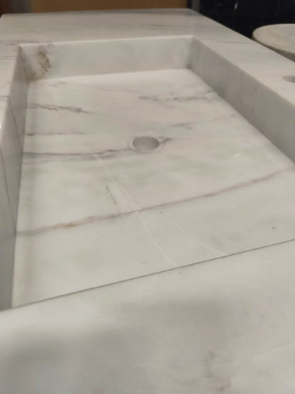 Waschbecken XXL Carrara