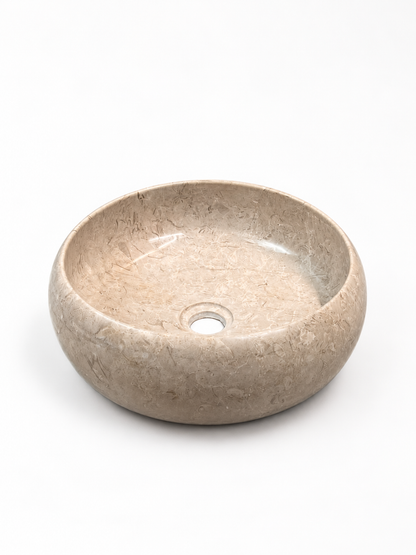 Natura Greige | Marmor Waschbecken