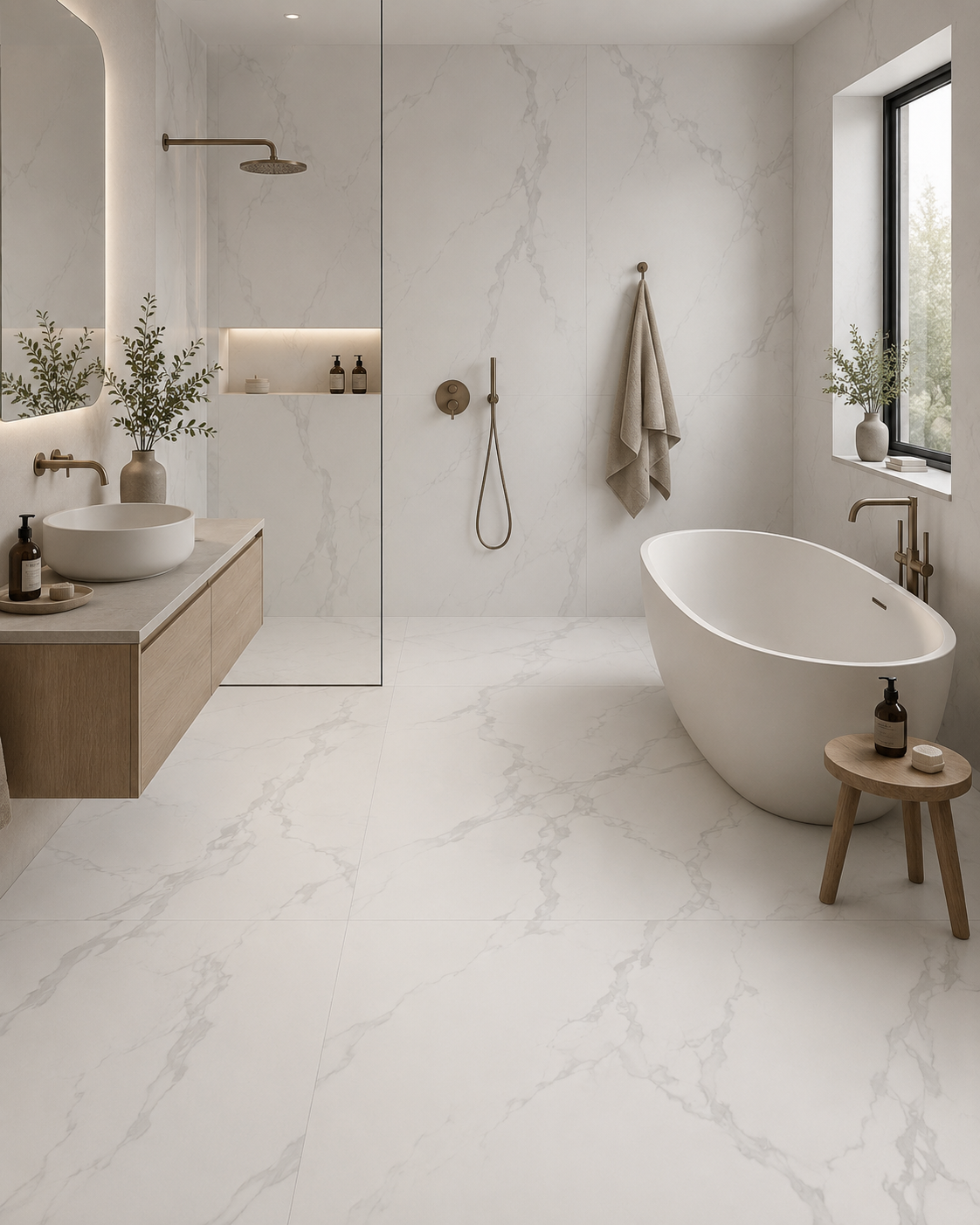 Pietra Carrara Matt 120x120cm