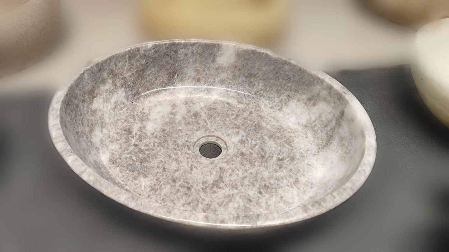 Grey Marble Bowl | Waschbecken