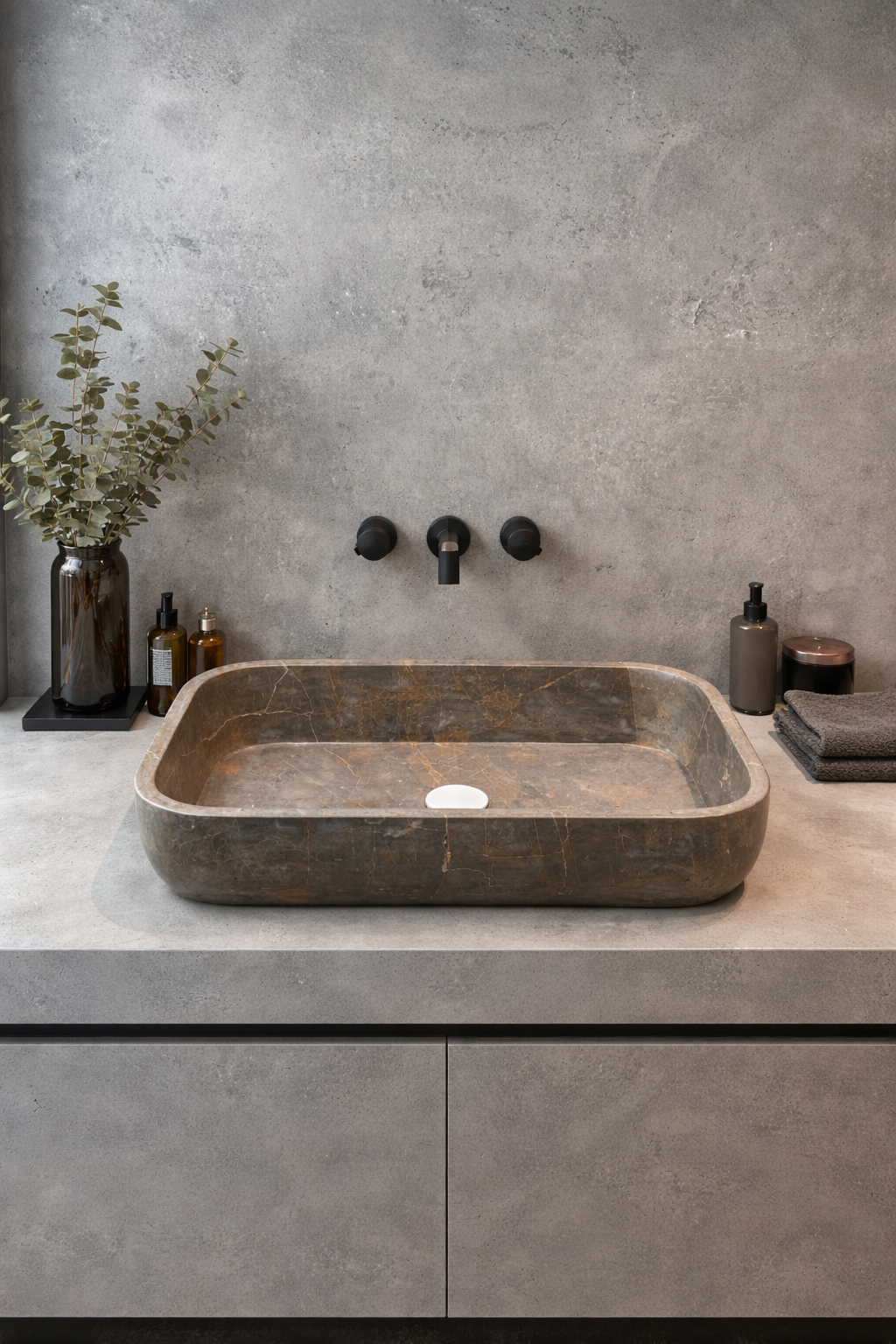 Lavinio Marmor Waschbecken