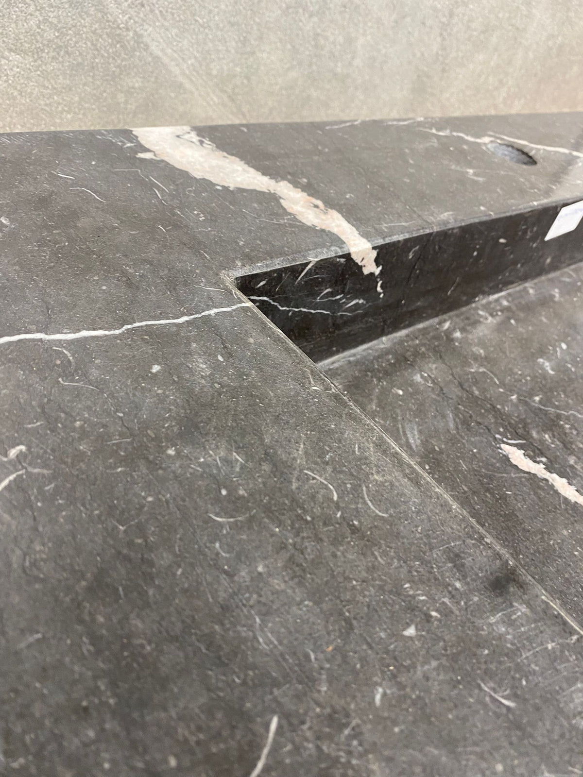 XXL Marmor Waschbecken | Midnight Obsidian